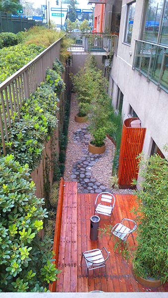 Jardín Sebastián Elcano sector inglés