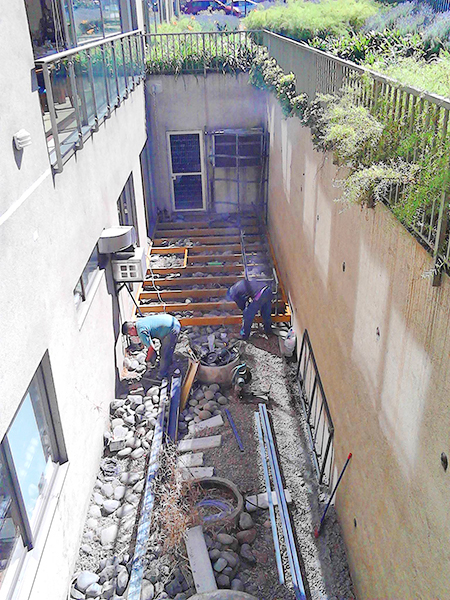 Jardín Sebastián Elcano sector inglés