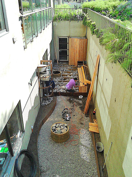 Jardín Sebastián Elcano sector inglés