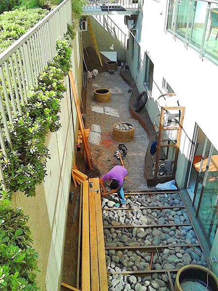 Jardín Sebastián Elcano sector inglés