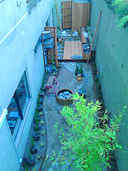 Jardín Sebastián Elcano sector inglés